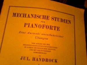 Mechanische Studien für Pianoforte